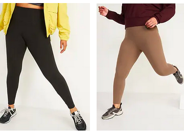 Old Navy: Women’s and Girl’s High Waisted PowerChill Leggings as low as $10!