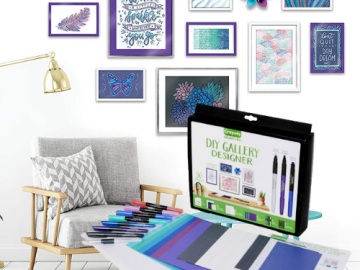 Crayola DIY Gallery Wall Art Set & Origami Kit $9 (Reg. $19.99) | Over 30 Pcs Craft Kit