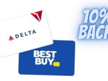 Best Buy Offer | 10% Back on Delta Gift Cards