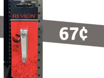 Revlon Deluxe Nail Clippers for 67¢ with the Publix Winter Savings Booklet