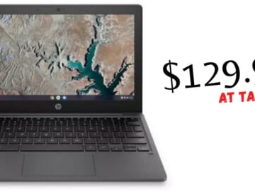 HP 11.6 in. Chromebook Laptop for $129.99