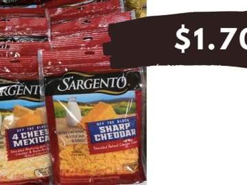 New Sargento Coupons Make Shredded Cheese $1.70