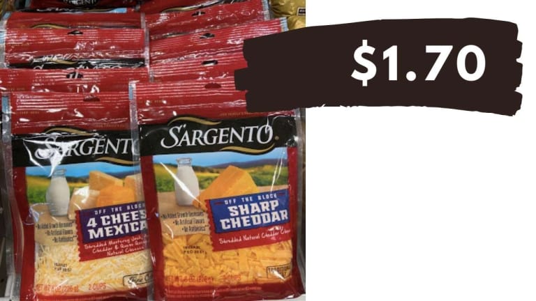 New Sargento Coupons Make Shredded Cheese $1.70