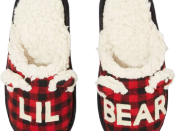 Bear Family Slippers as low as $12.35 (Reg. $15) | Perfect for Winter!