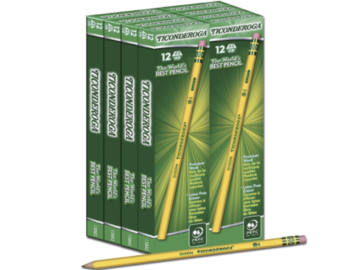 *SUPER HOT* Get a 96-count box of Ticonderoga Pencils for just $4.49 shipped!!