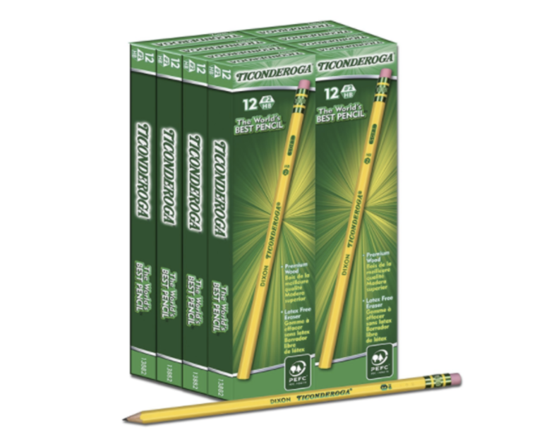 *SUPER HOT* Get a 96-count box of Ticonderoga Pencils for just $4.49 shipped!!