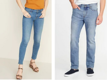 Old Navy: 50% off All Jeans for the Family!