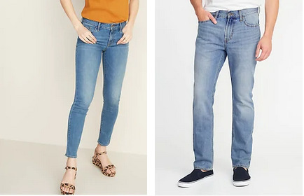 Old Navy: 50% off All Jeans for the Family!