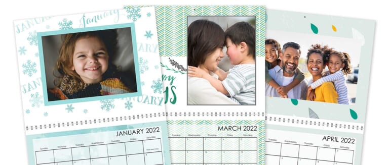 Personalized Wall Calendar For $6.99