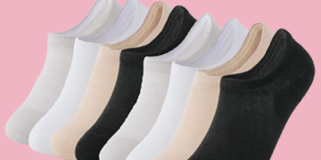 Trifabricy 8-Pairs No Show Socks for Women $7.99 (Reg. $12.99) | $0.99/pair
