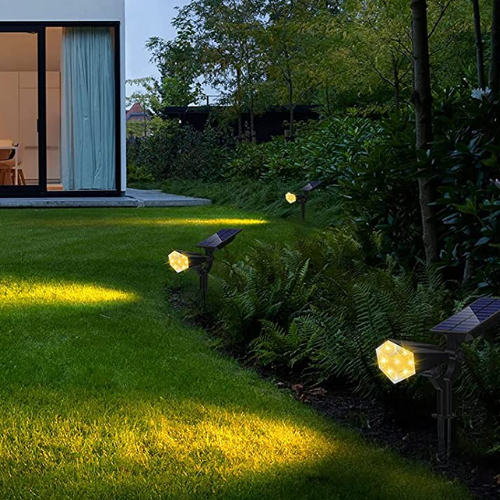 2-Pack Solar Landscape 2-in-1 Outdoor Spotlights $14.49 After Code (Reg. $28.98) + Free Shipping | $7.25 each!