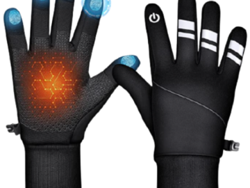 Winter Touchscreen Gloves $9.50 After Code (Reg. $18.99)