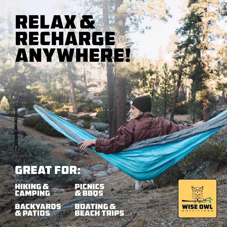 Today Only! Wise Owl Outfitter Hammocks and Camping Pillows from $13.56 (Reg. $20+) – Thousands of FAB Ratings!
