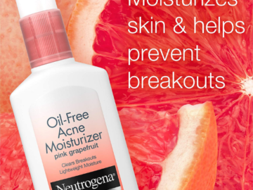 Neutrogena 4 fl. oz Oil-Free Acne Facial Moisturizer as low as $2.95 Shipped Free (Reg. $8.78)