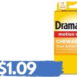 Dramamine Coupons | $1.09 Motion Sickness Remedy