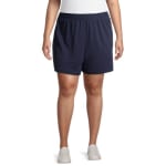 Women’s Plus Size Athleisure Shorts $2.73 (Reg. $14.96)