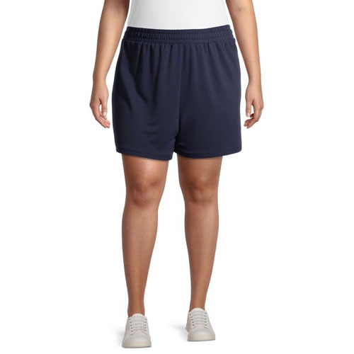 Women’s Plus Size Athleisure Shorts $2.73 (Reg. $14.96)