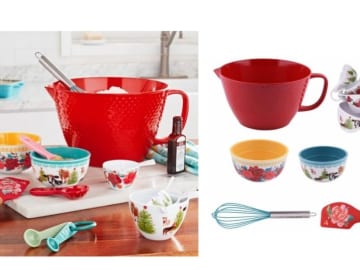 The Pioneer Woman 14-Piece Baking Set for $19.96