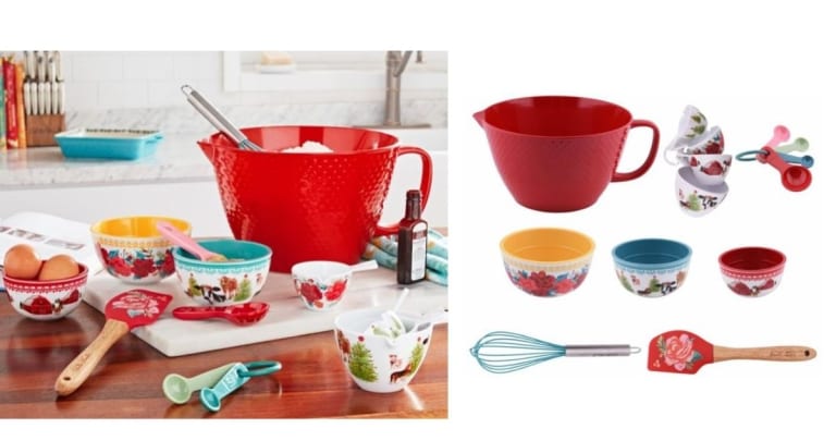 The Pioneer Woman 14-Piece Baking Set for $19.96