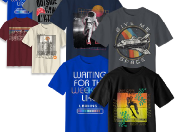 4-Pack Wonder Nation Boys Graphic T-Shirts $9.76 (Reg. $19.52) | $2.44/Shirt