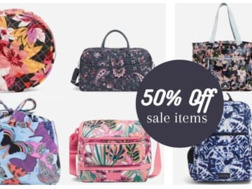 Vera Bradley Sale | Hipster in Recycled Cotton for $35