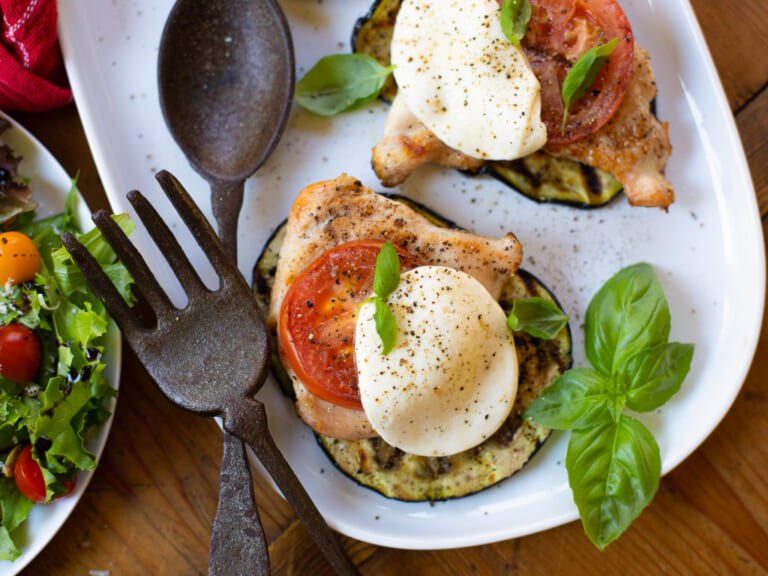Chicken Eggplant Caprese Galbani Cheese on I Heart Publix