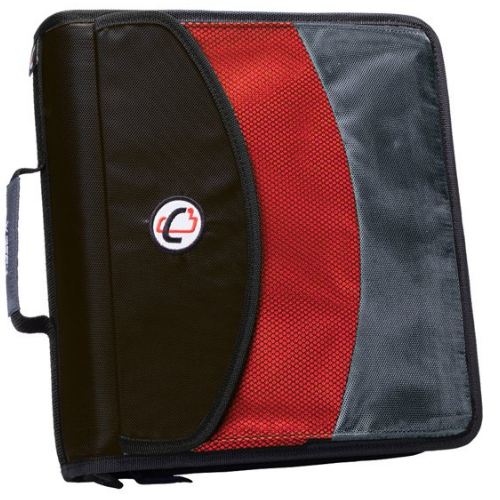 Case it Dual-121-A, Binder 2-in-1 Zipper Binder $4.66  (Reg. $15.97)