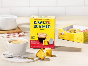 40-Count Café Bustelo Espresso Dark Roast Coffee as low as $16.77 Shipped Free (Reg. $23.96) | FAB Ratings! 42¢ each capsule!