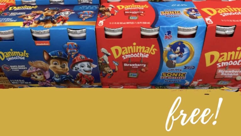 FREE Dannon Danimals Yogurt 6-Packs | Kroger Mega Deal