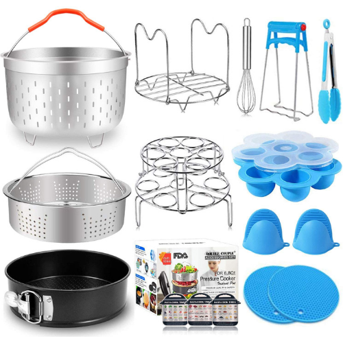 17-Piece Pressure Cooker Accessories for Instant Pot $18.50 After Code (Reg. $36.99) + Free Shipping | Fits 6 or 8 quart Instant Pot!