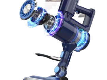 Cordless Vacuum Cleaner with LED Touch Display $78.75 After Code (Reg. $174.99) + Free Shipping