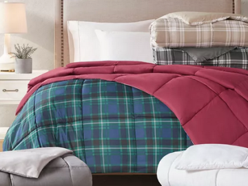 Martha Stewart Essentials Reversible Down Alternative Comforter only $24.99 (Reg. $120!)