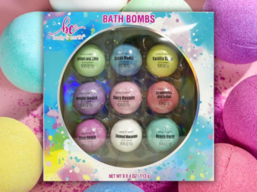 9-Piece Body Earth Bath Bomb Set $4.94 (Reg. $9.98) | 55¢ each!