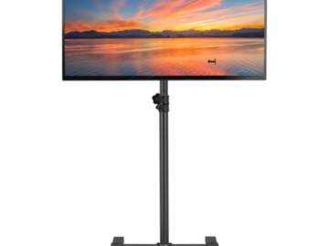 Optimize Your Space with this Mobile TV Stand, Just $54.98 + Free Shipping!