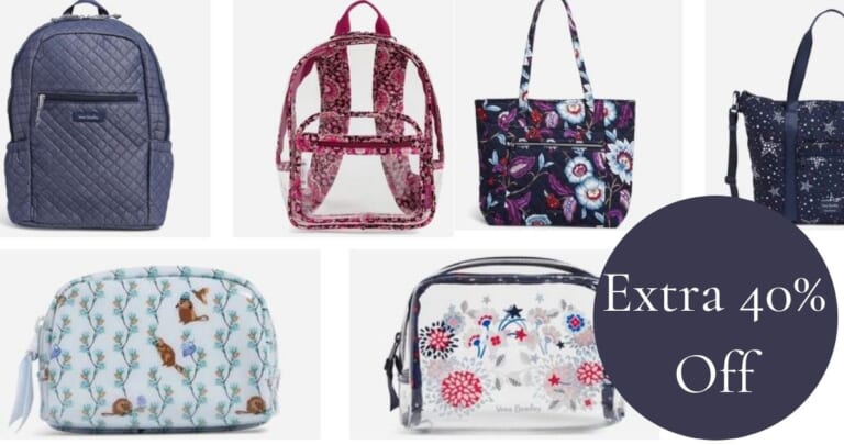 Vera Bradley Sale | Zip Top Hipster for $16.80