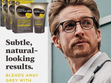 3 Pack Just For Men Control GX Grey Reducing Shampoo as low as $17.85 Shipped Free (Reg. $30) – FAB Ratings! $5.95/ 4 Fl Oz Tube, Blonde to Medium Brown