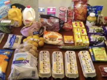 Brigette’s $96 Grocery Shopping Trip and Weekly Menu Plan for 6