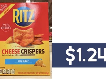 Stock up On Ritz Cheese Crispers for $1.24 | Kroger Mega Deal