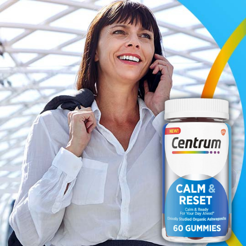 60-Count Centrum Calm & Reset Vitamin Gummies as low as $5.69 Shipped Free (Reg. $16.50) | 9¢ each!