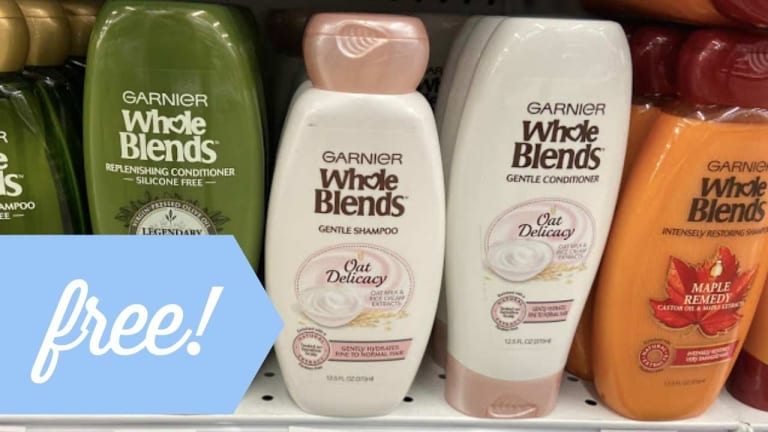 Garnier Whole Blends Shampoo & Conditioner as Low as FREE