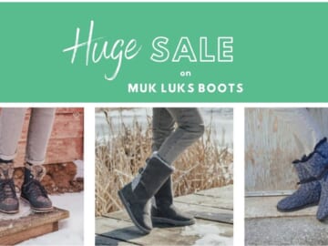 Jane | Save Big On Muk Luks Boots
