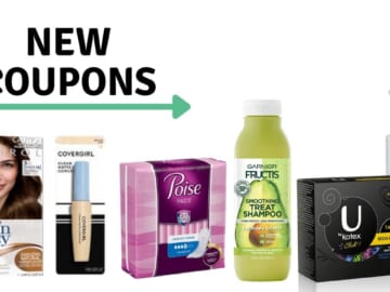 72 New Coupons Today | Garnier, CoverGirl, Blue Buffalo & More!