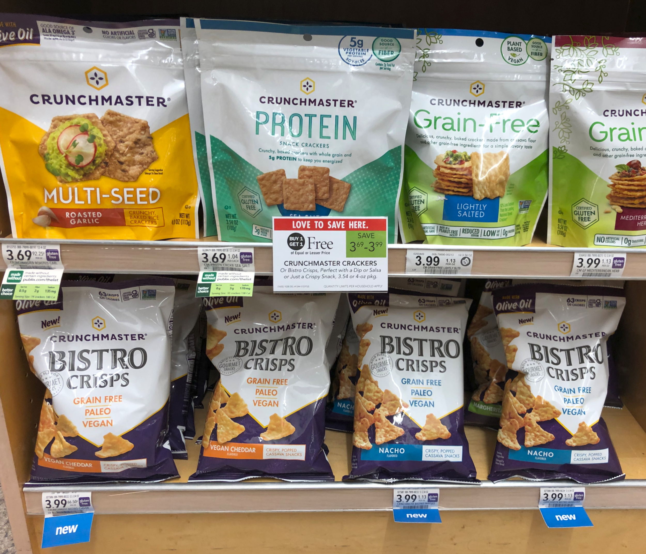 Crunchmaster Bistro Crisps As Low As $1 At Publix on I Heart Publix