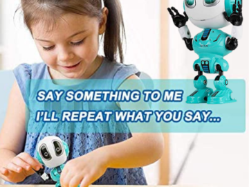 Rechargeable Talking Robot for Kids $11.97 After Code (Reg. $23.95) | 2 Color Options