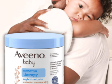 Aveeno Baby Eczema Therapy Nighttime Moisturizing Body Balm 11 oz as low as $7.91 Shipped Free (Reg. $17.99)