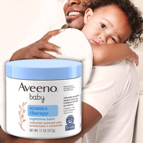 Aveeno Baby Eczema Therapy Nighttime Moisturizing Body Balm 11 oz as low as $7.91 Shipped Free (Reg. $17.99)