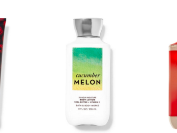 Bath & Body Works: Body Wash, Lotion, Fragrance and more only $4.95!