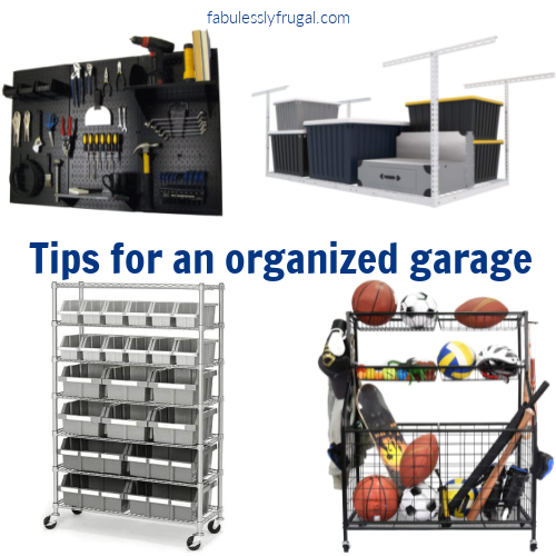 Tips For An Organized Garage