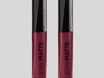 Rimmel 2-Pack Plum This Show Matte Liquid Lip Color as low as $2.01 Shipped Free (Reg. $20) | $1.01 each!