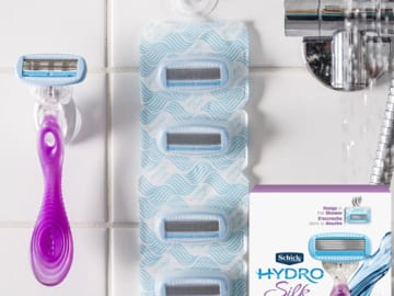 6-Count Schick Hydro Silk Hang-In Shower Razor Blade Refills as low as $15.17 Shipped Free (Reg. $20.99) – FAB Ratings! | $2.53 each!